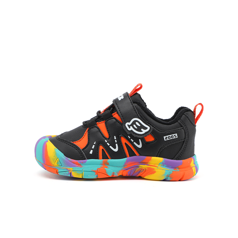 

B.Duck Желтые утиные легкие амортизирующие утепленные низкие детские повседневные кроссовки для детей 3-7 лет