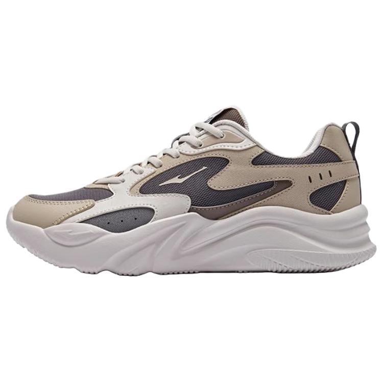 

Кроссовки для бега с низким верхом, износостойкие, противоскользящие, мужские, серые Erke, Gray