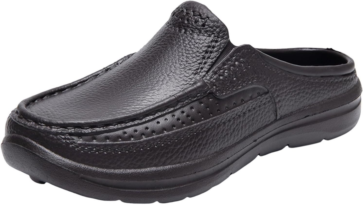 

Мужские сандалии модные, новая модель, однотонные, летние повседневные, с закрытой пяткой, плоская подошва, удобные, нескользящие, легко надеваются, повседневные, мужские сандалии шириной 13 Generic, коричневый