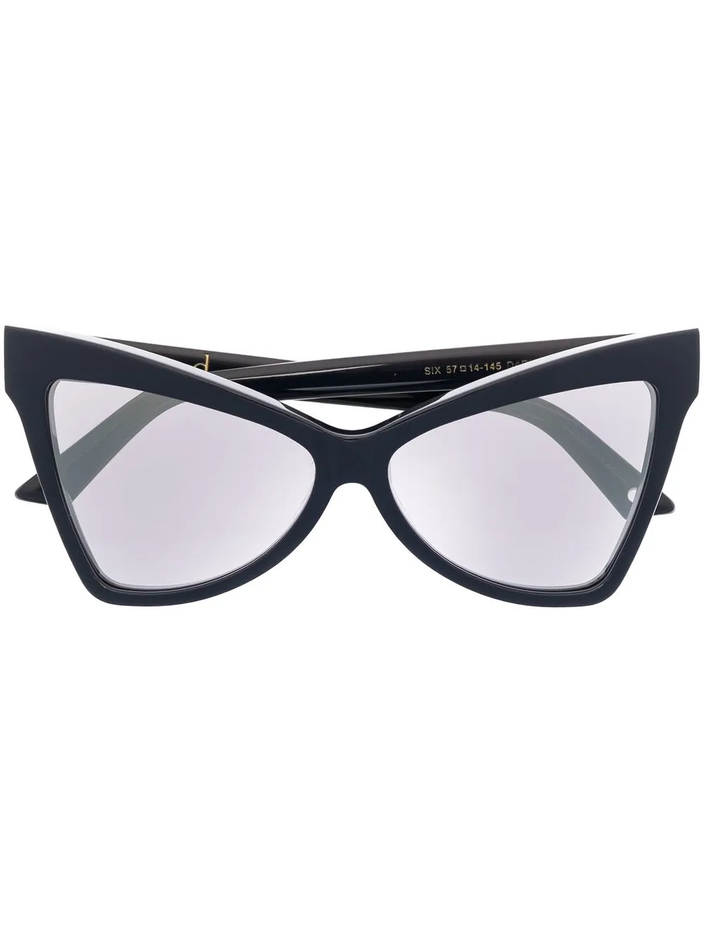 

Солнцезащитные очки Six в оправе 'кошачий глаз' G.O.D Eyewear, синий
