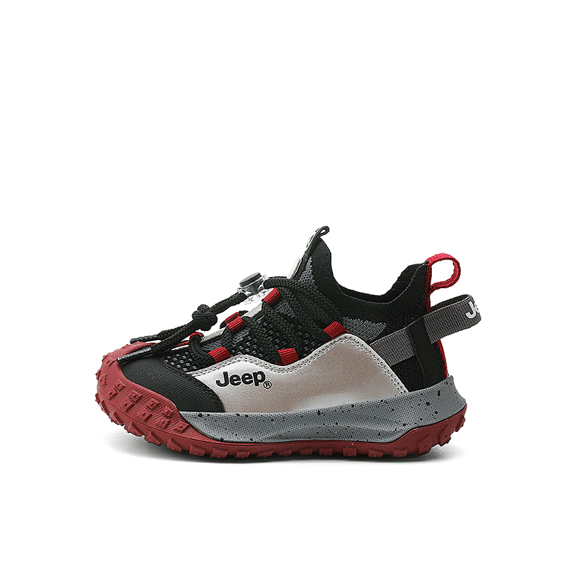 

Детские повседневные туфли Kids' Jeep, черный Samurai красный/Obsidian черный