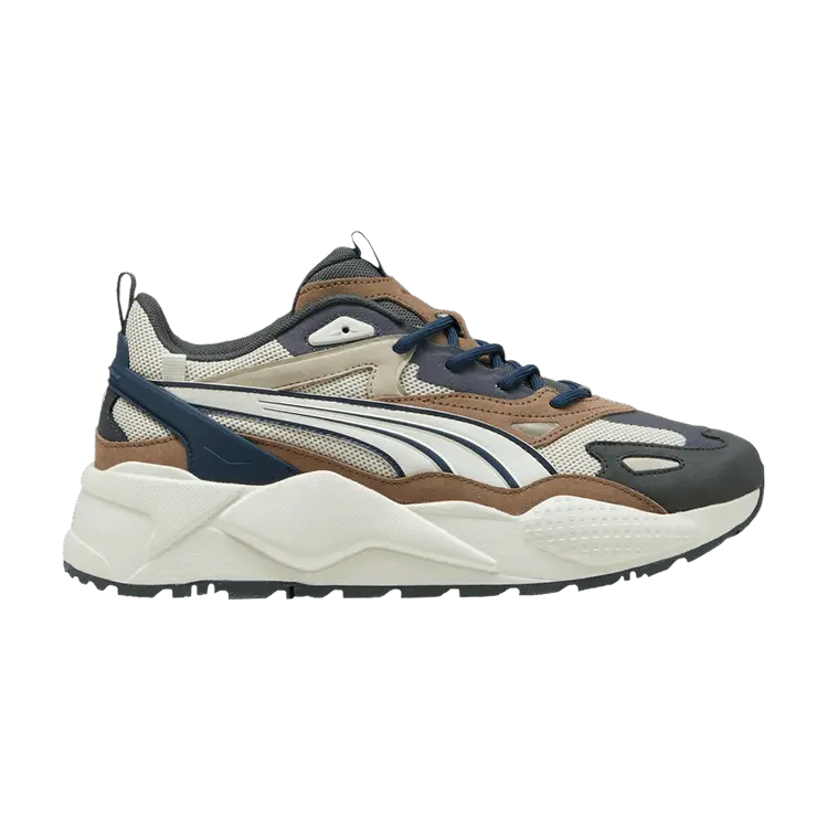 

Кроссовки Puma RS-X Efekt Premium Desert Dust Shadow Grey, желто-коричневый