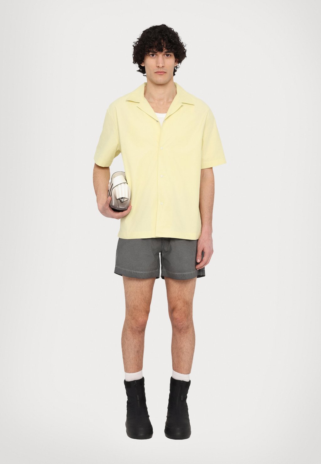 

Рубашка SHORT SLEEVE SHIRT UNISEX - Button-down blouse Sunnei, светло-желтый