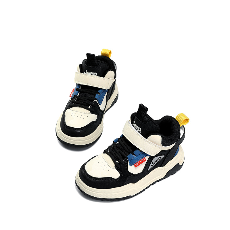 Детские кроссовки High Top Lifestyle Vintage Black Kids' Jeep — фото 4