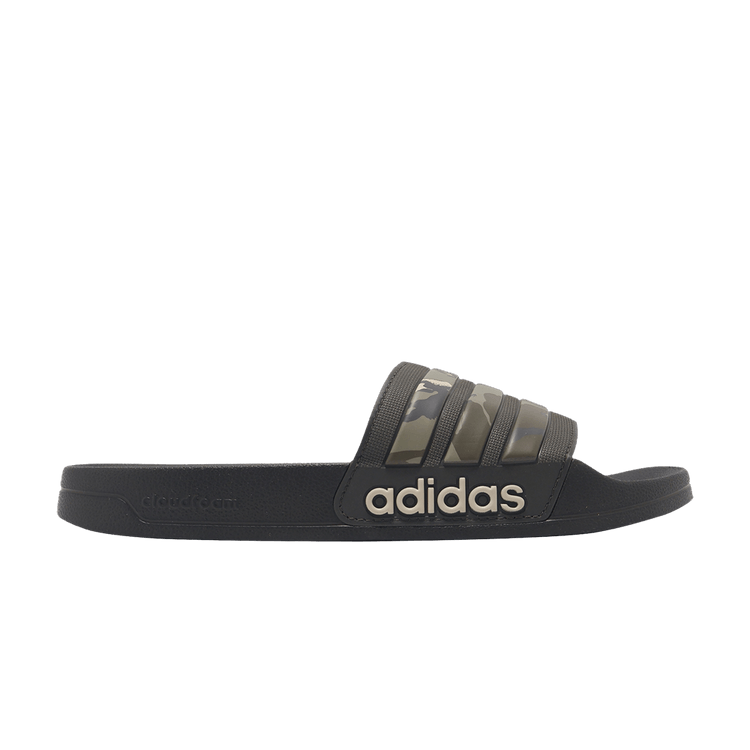 

Сандалии adidas Adilette Shower Slide 'Shadow Olive Camo', черный
