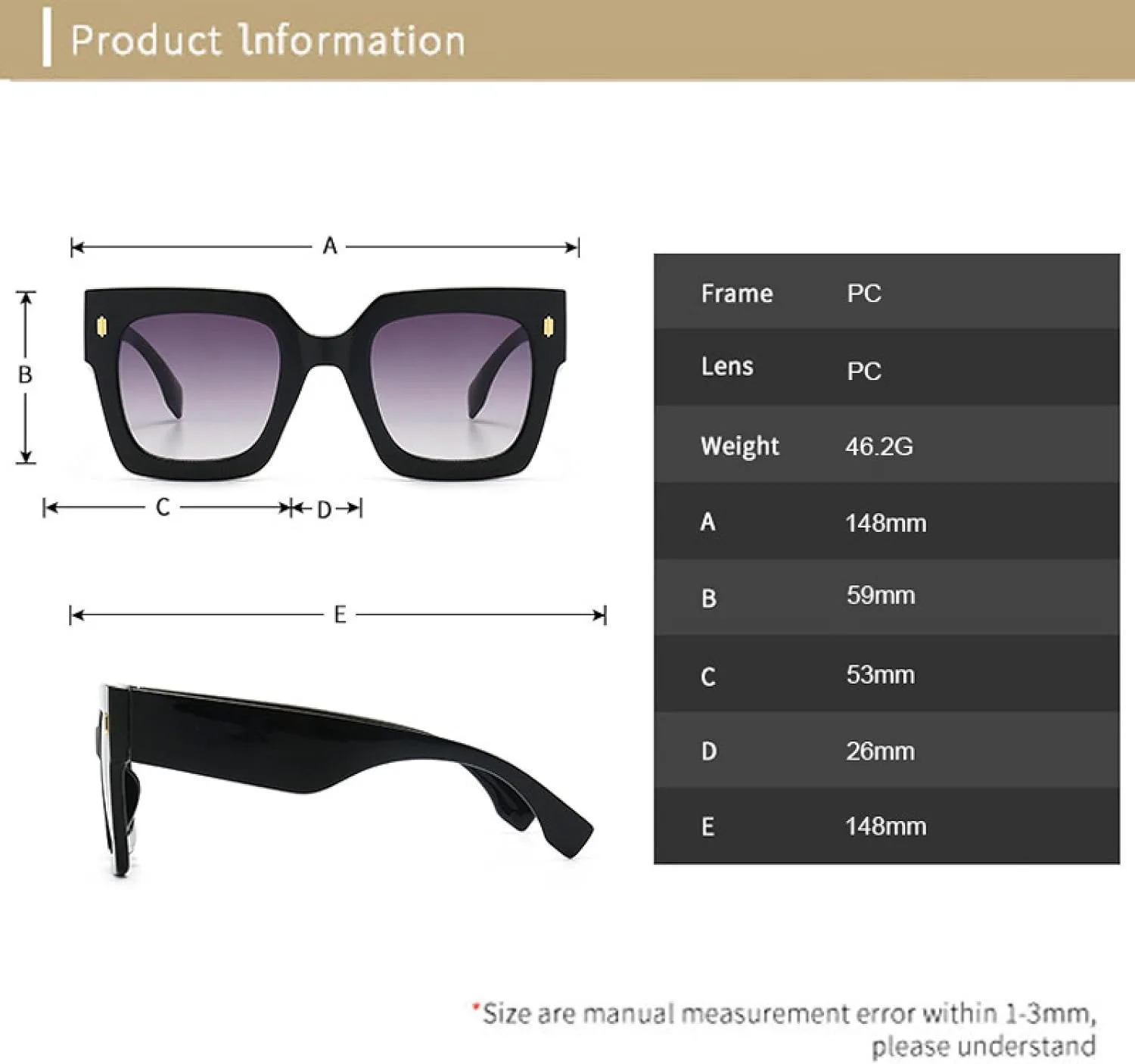 

Роскошные солнцезащитные очки в крупной оправе для женщин, модные солнцезащитные очки для активного отдыха с защитой от УФ-излучения UV400 TOIPASTN, Leopard