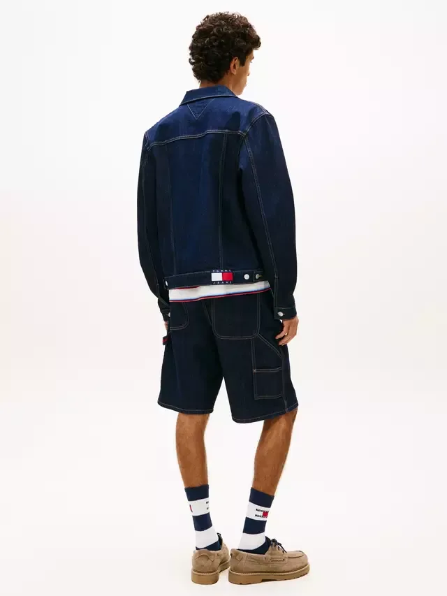 Джинсовая куртка-тракер Ryan, темно-синяя Tommy Hilfiger — фото 3