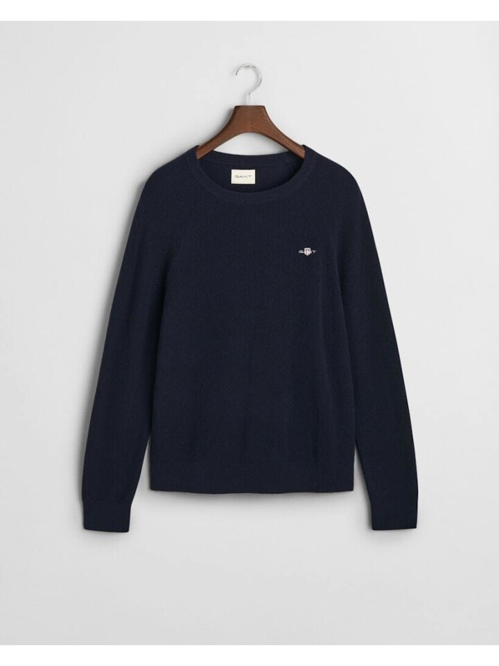 

Пуловер Gant Pullover, цвет evening blue