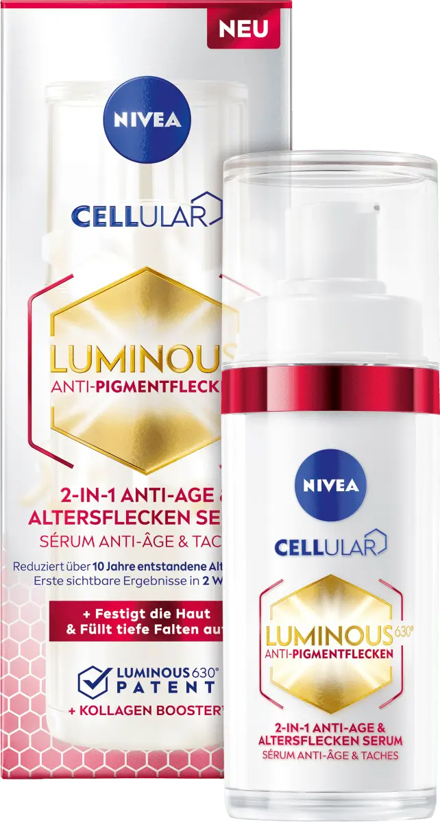 

Антивозрастная сыворотка Cellular Luminous 630 против пигментных пятен 30 мл NIVEA
