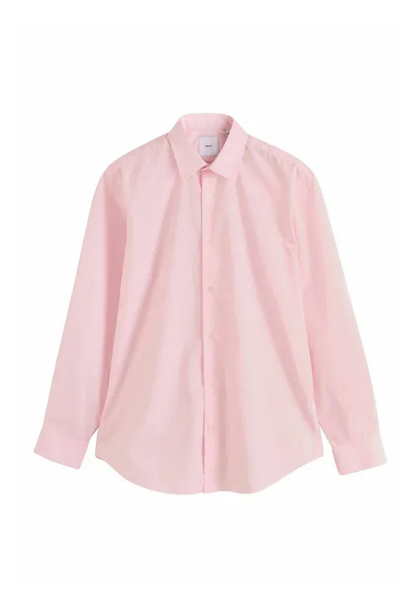 Рубашка Next, Easy care regular fit single cuff, светло-розовый
