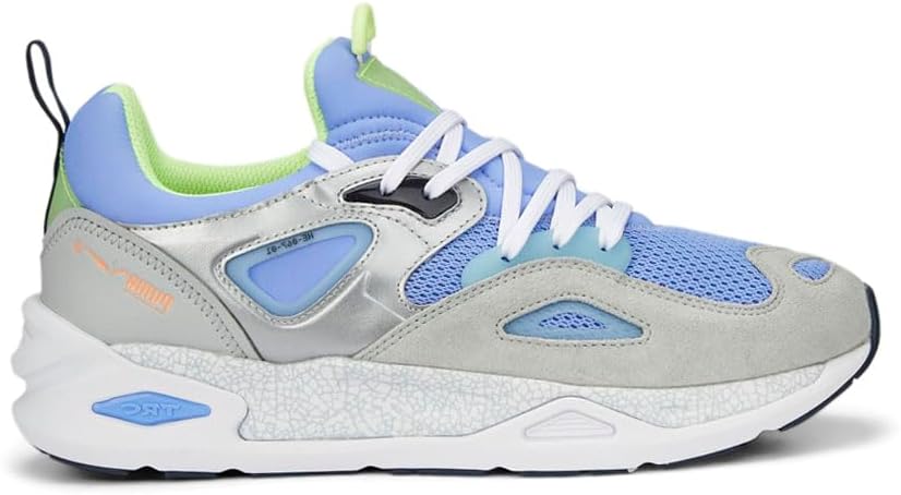 

Мужские кроссовки PUMA TRC Blaze Easter Goodies с шнуровкой - серые, повседневные