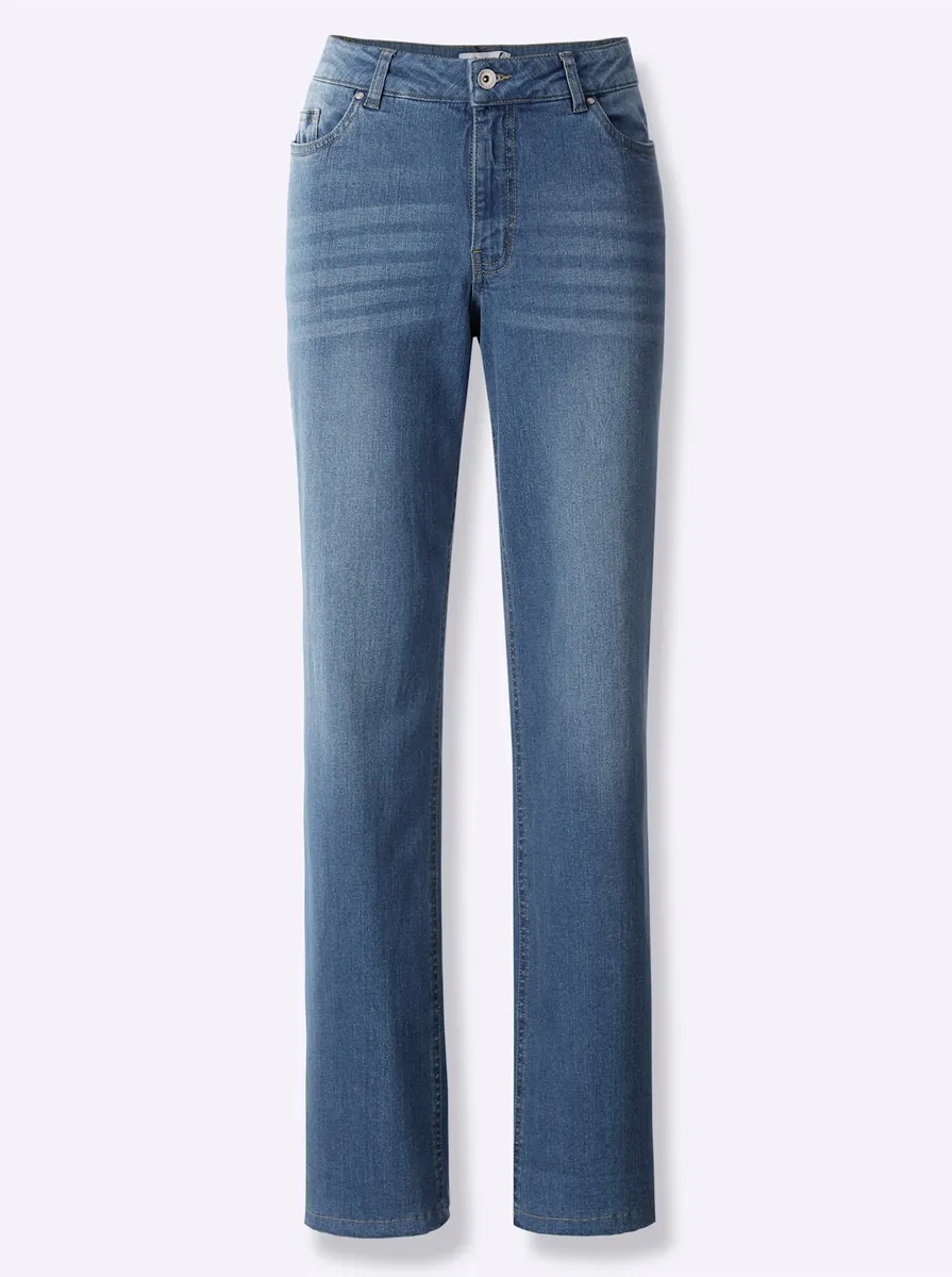 

Удобные джинсы в стиле casual (1 шт.) Casual Looks, цвет Blue-Bleached
