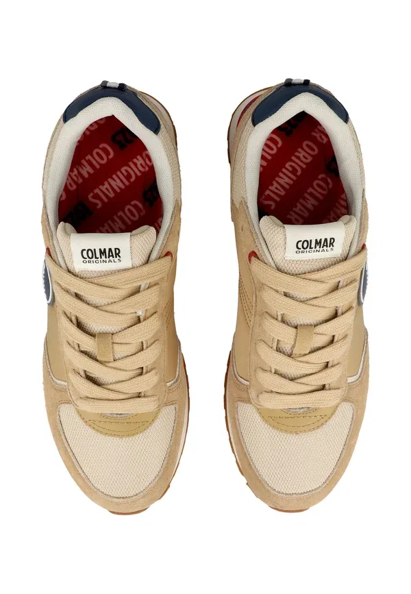 Кроссовки Colmar, sand-lt beige-blue denim, светло-бежево-голубой деним — фото 3