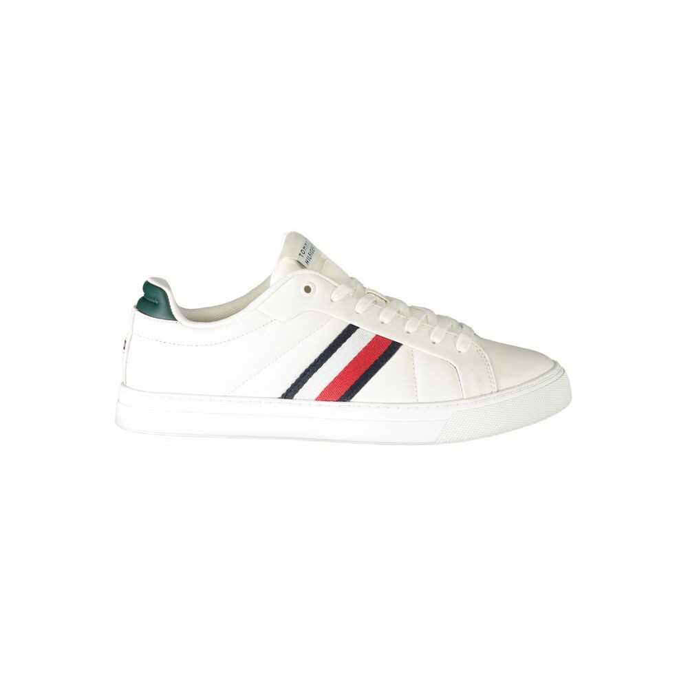 

Белые кожаные мужские кроссовки Tommy Hilfiger