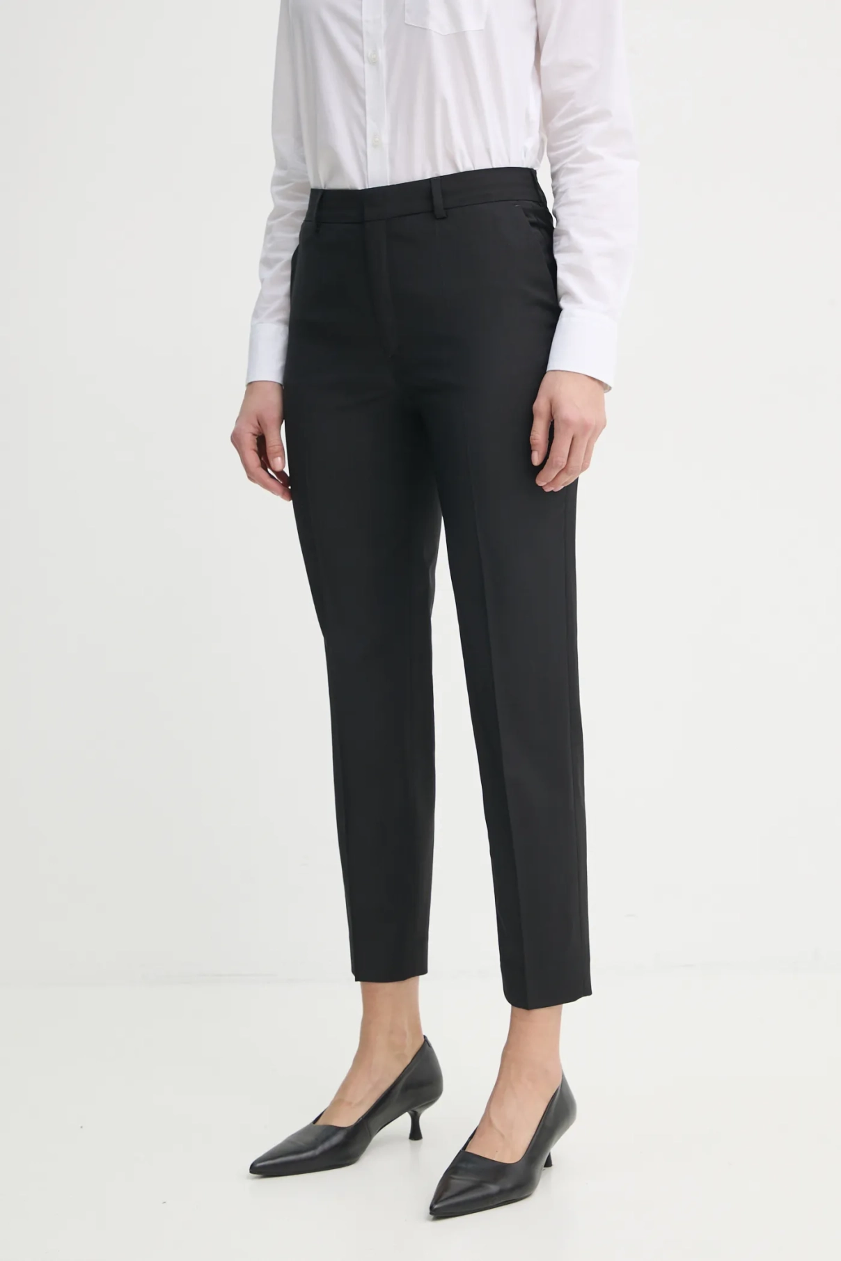 

Шерстяные брюки Filippa K, черный