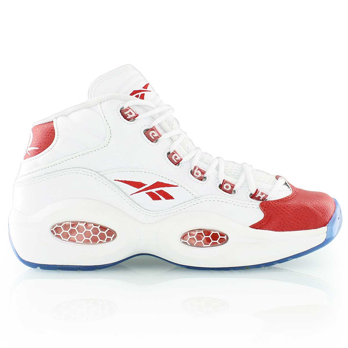 

Кроссовки QUESTION MID Reebok, цвет Weiß/Rot