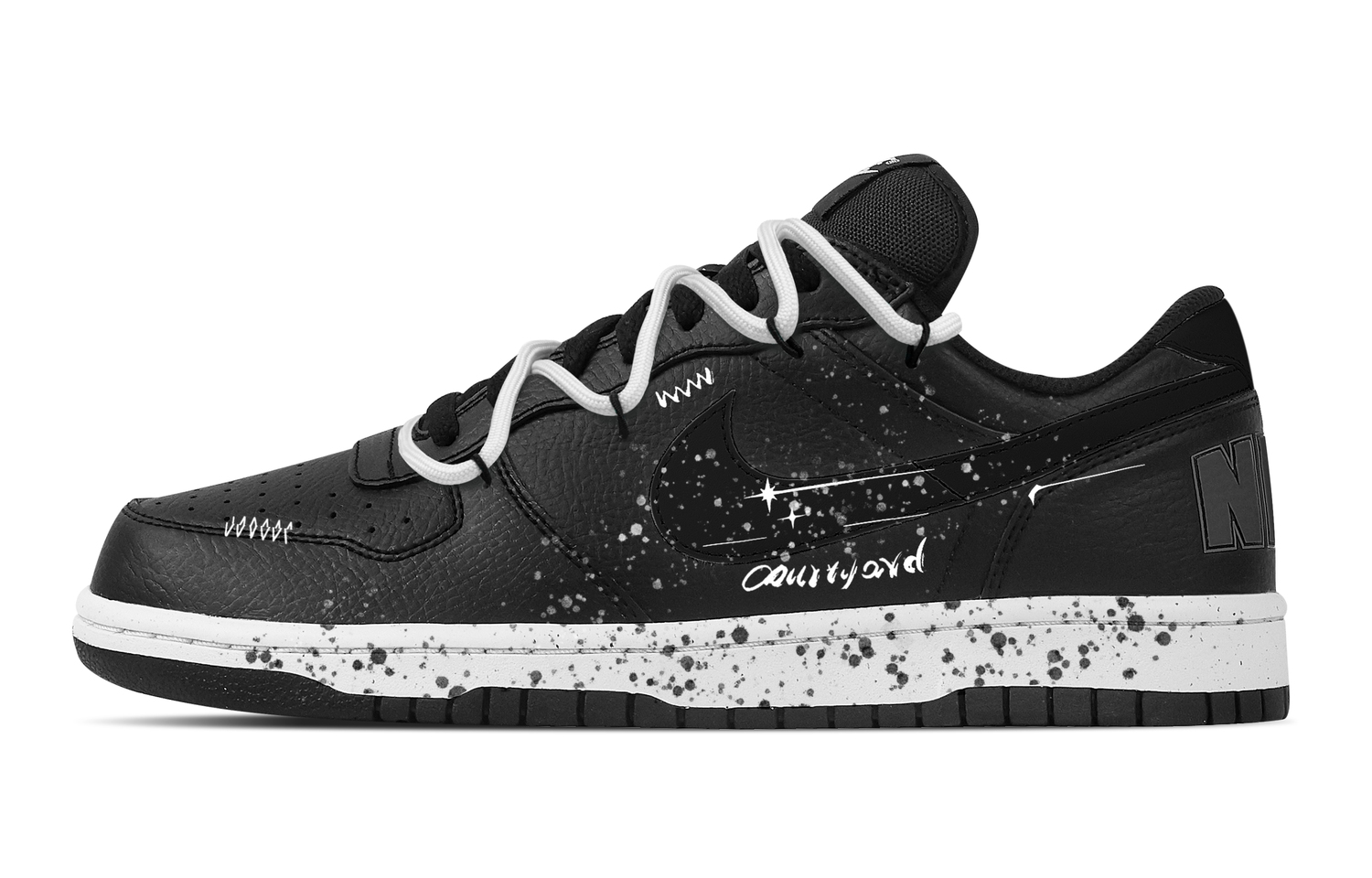 

Nike Повседневные кроссовки Big Starry Sea мужские black