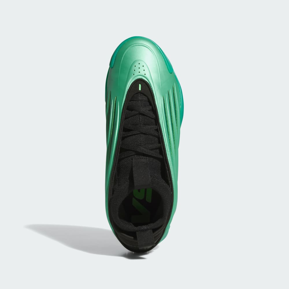 Кроссовки Adidas Harden Volume 9 Shoes, цвет Semi Court Green/Core Black/Screaming Green — фото 3