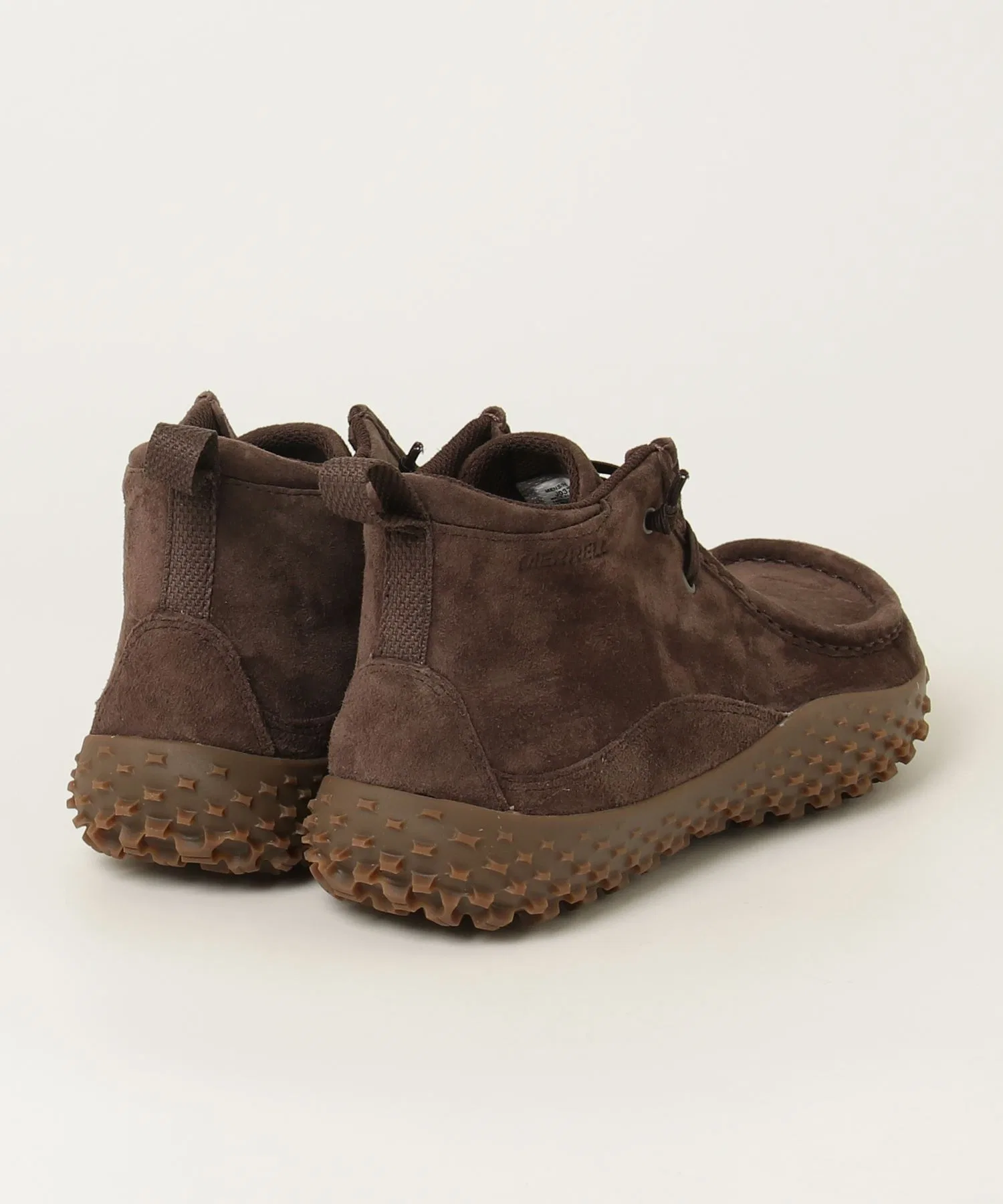 Мужские кожаные чакка MERRELL WRAPT светло-серые — фото 2
