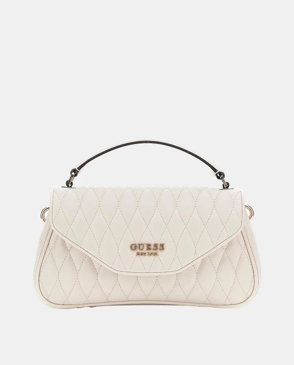 

Небольшая сумка через плечо с магнитным клапаном Guess, белый