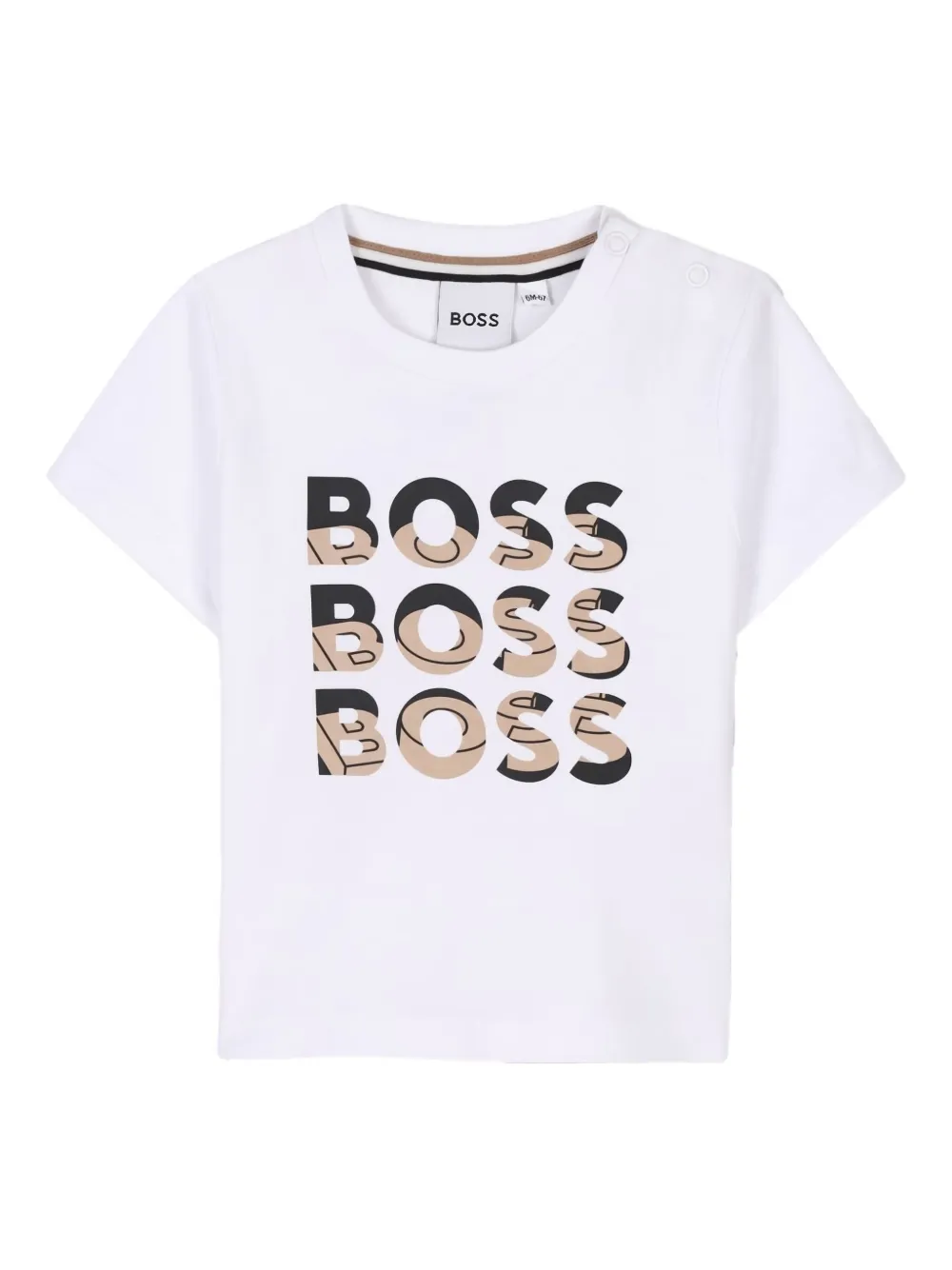 

Футболка с логотипом BOSS Kidswear, белый