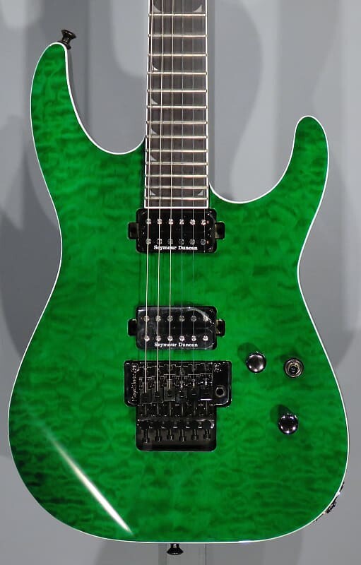 

Электрогитара Jackson Pro Series Soloist SL2Q MAH 2021 - Transparent Green