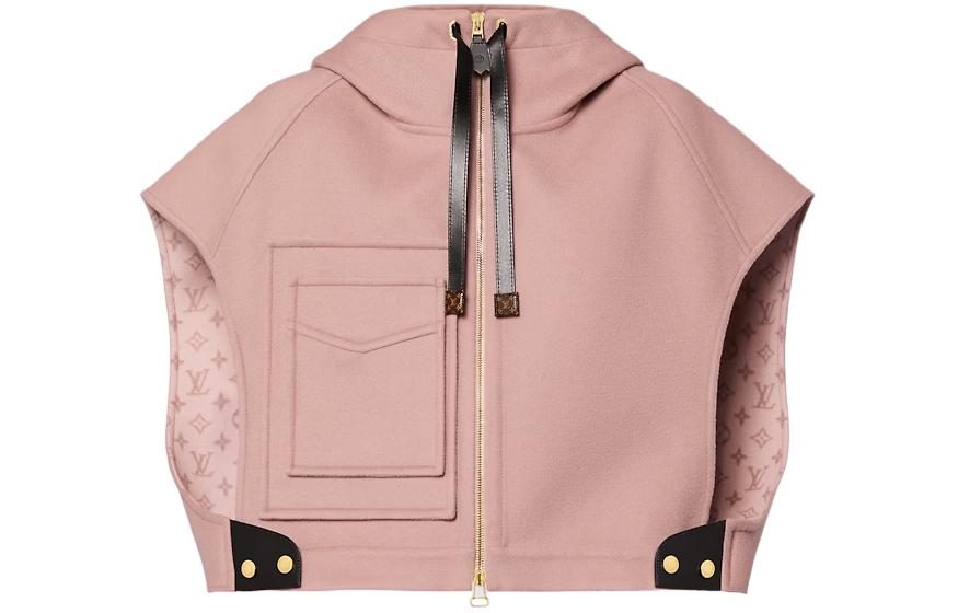 

Двусторонняя куртка с открытыми рукавами LOUIS VUITTON, розовый