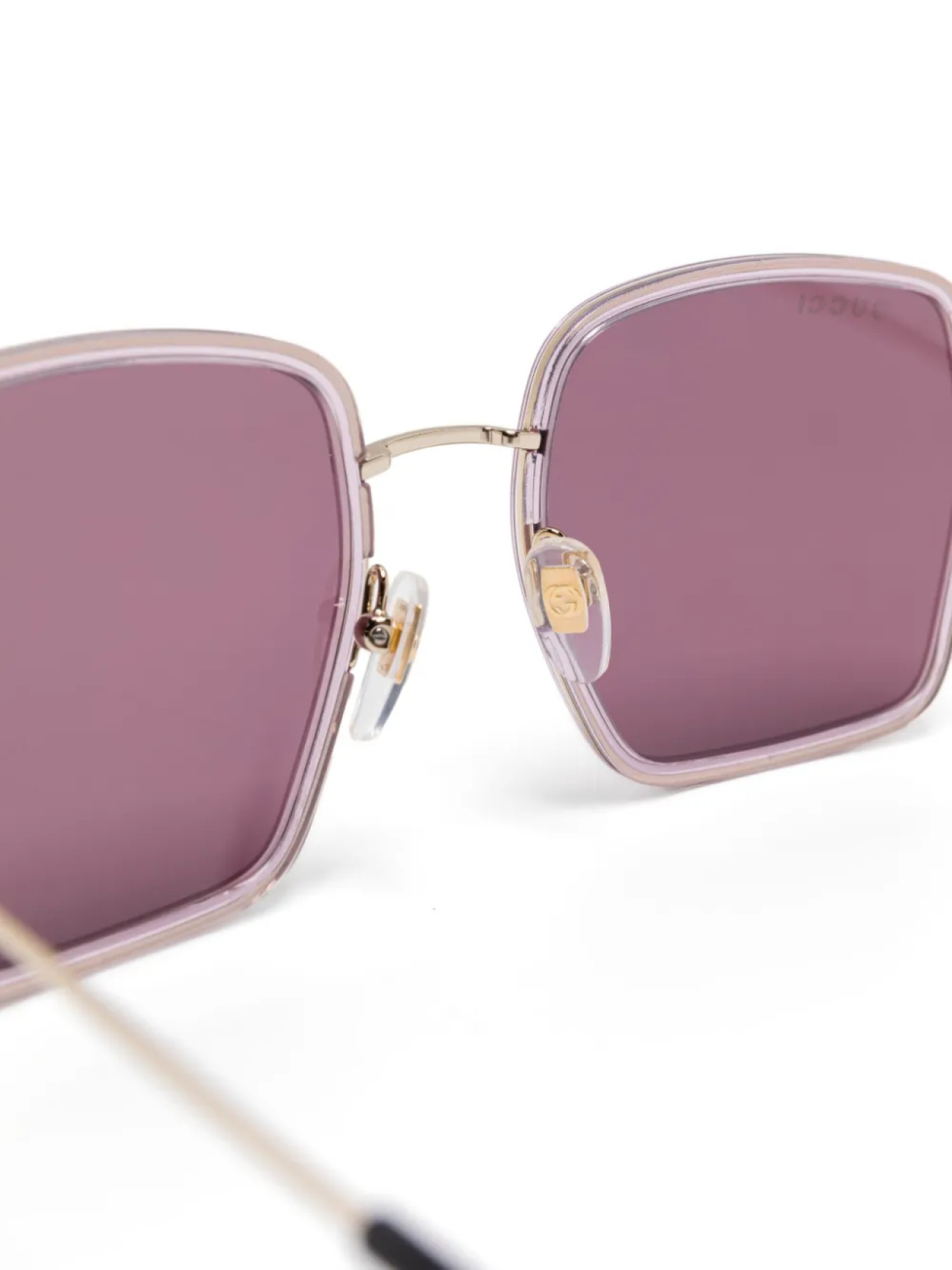 Gucci Eyewear солнцезащитные очки GG1848S005, золотой — фото 3