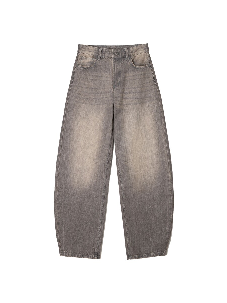 

Мешковатые джинсы Bershka, Grey denim