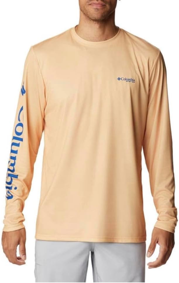 

Футболка Columbia Mens Terminal Tackle PFG Carey Chen LsT-Shirt, Cocoa Butter/Vivid Blue Mahi Hookup, Синий, Футболка Columbia Mens Terminal Tackle PFG Carey Chen LsT-Shirt, Cocoa Butter/Vivid Blue Mahi Hookup