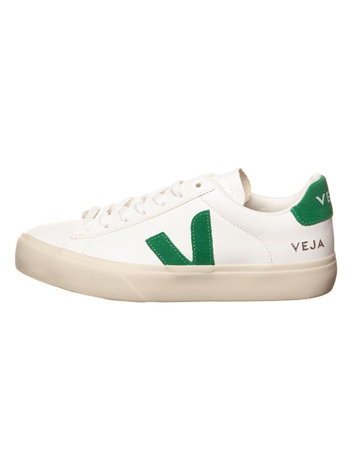 

Кроссовки на шнуровке Veja Leder-Sneakers Campo, цвет Weiß/Grün