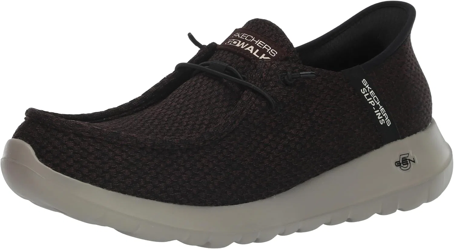 Мужские слипоны Skechers Hands-Free Go Walk Max - кроссовки без помощи рук, Brown