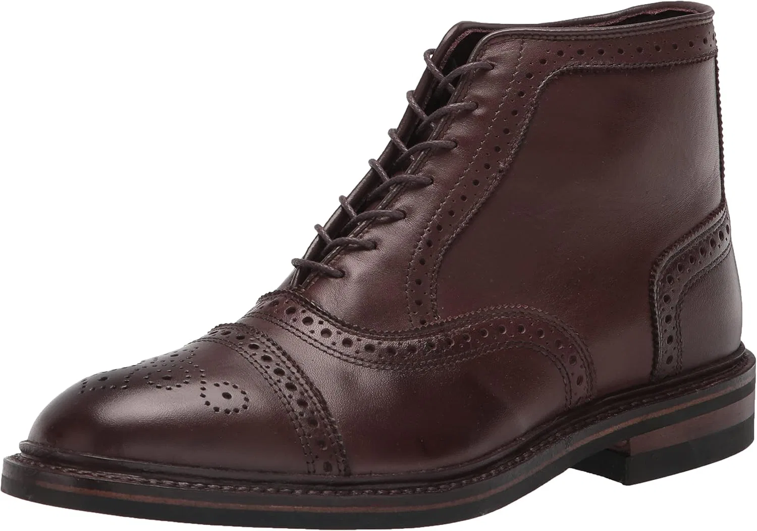 Оксфорды с водонепроницаемостью Allen Edmonds, коричневая кожа