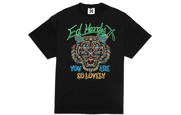 

Футболка унисекс ED HARDY X, Черный