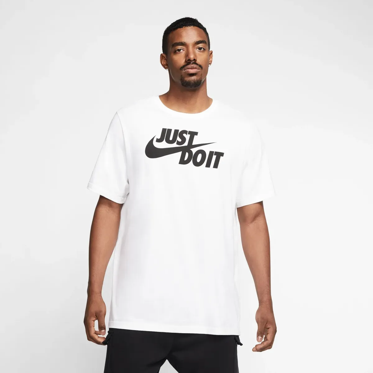 Футболка Nike Sportswear "МУЖСКАЯ ФУТБОЛКА JDI", белый — фото 3