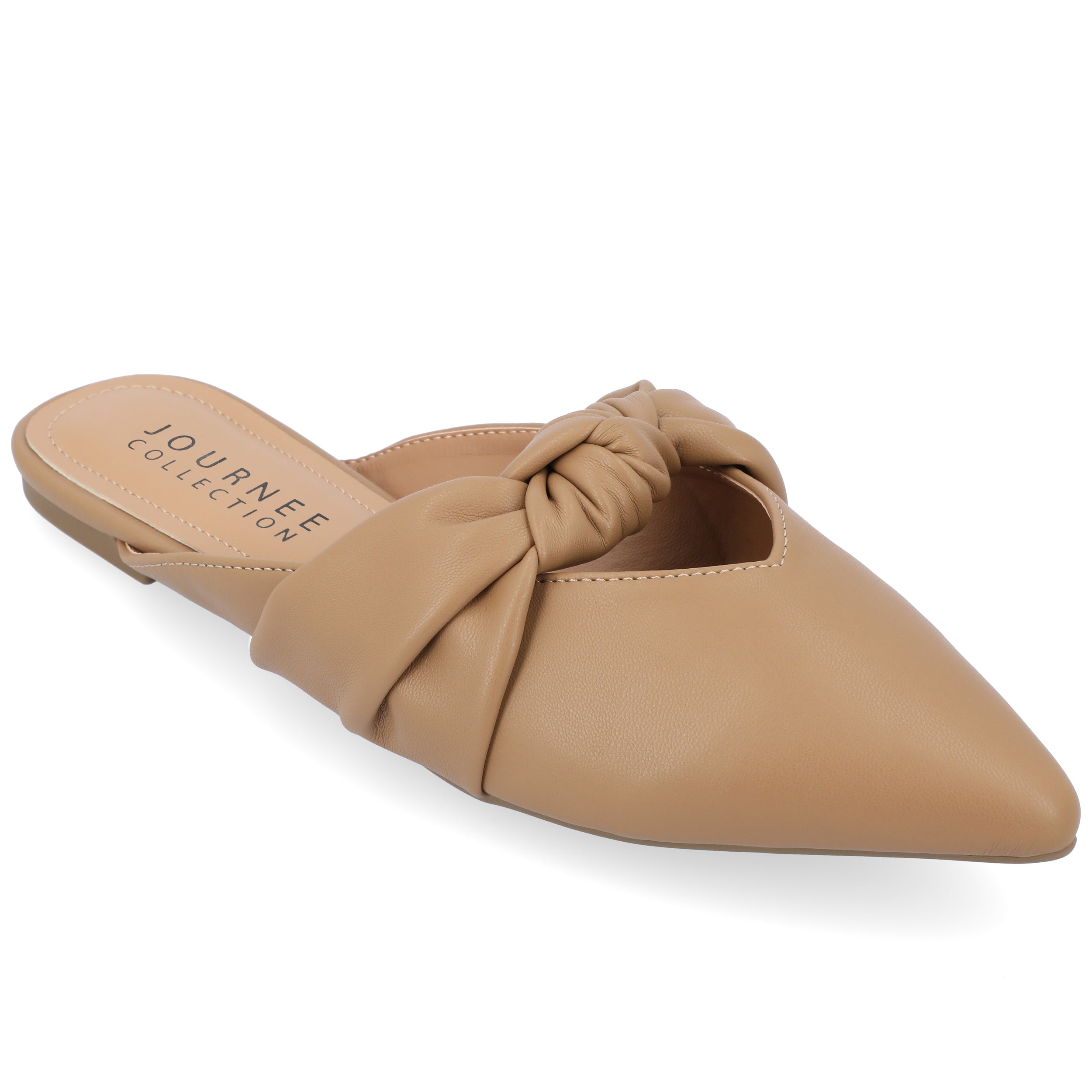 Женские туфли на плоской подошве из пены Journee Collection Tru Comfort Salinn, коричневый