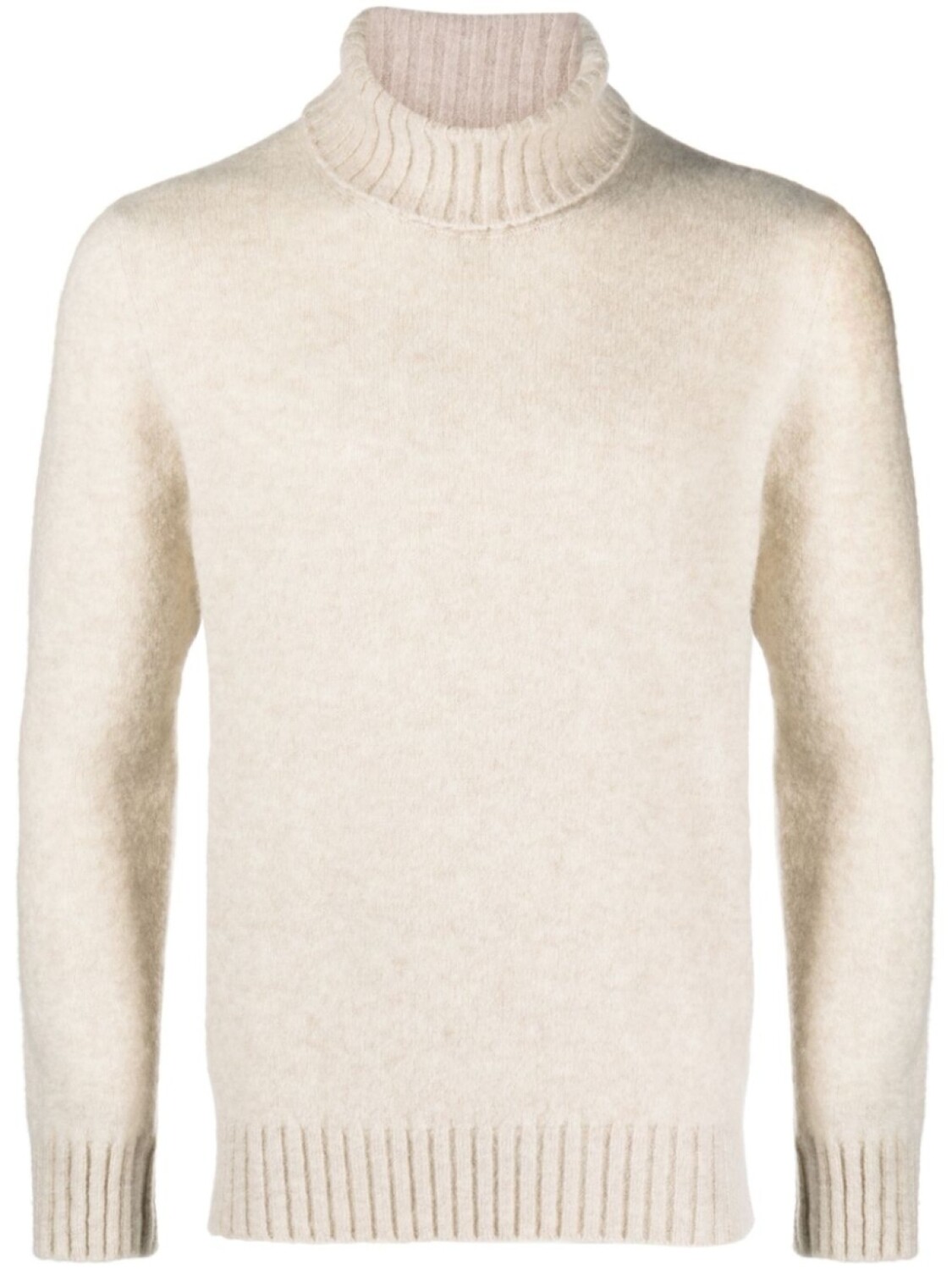 

Джемпер из смесового кашемира с высоким воротником Piacenza Cashmere, нейтральный цвет