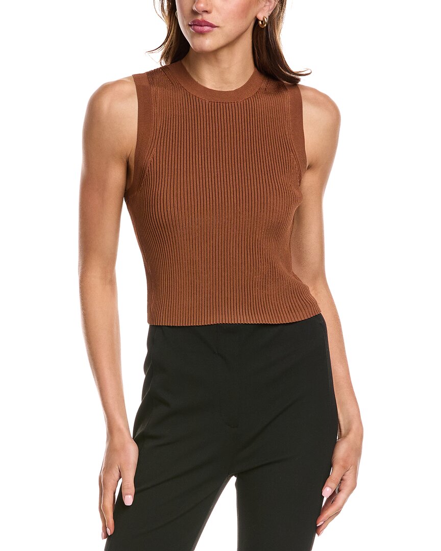 

A.L.C. Топ Kayla, коричневый