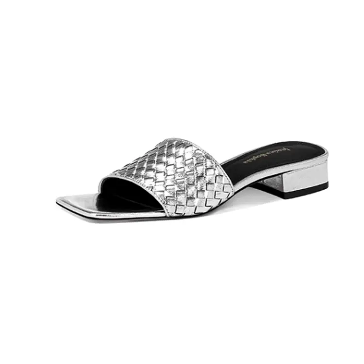 

Шлепанцы женские Jessica Sophia, цвет Snowflake silver