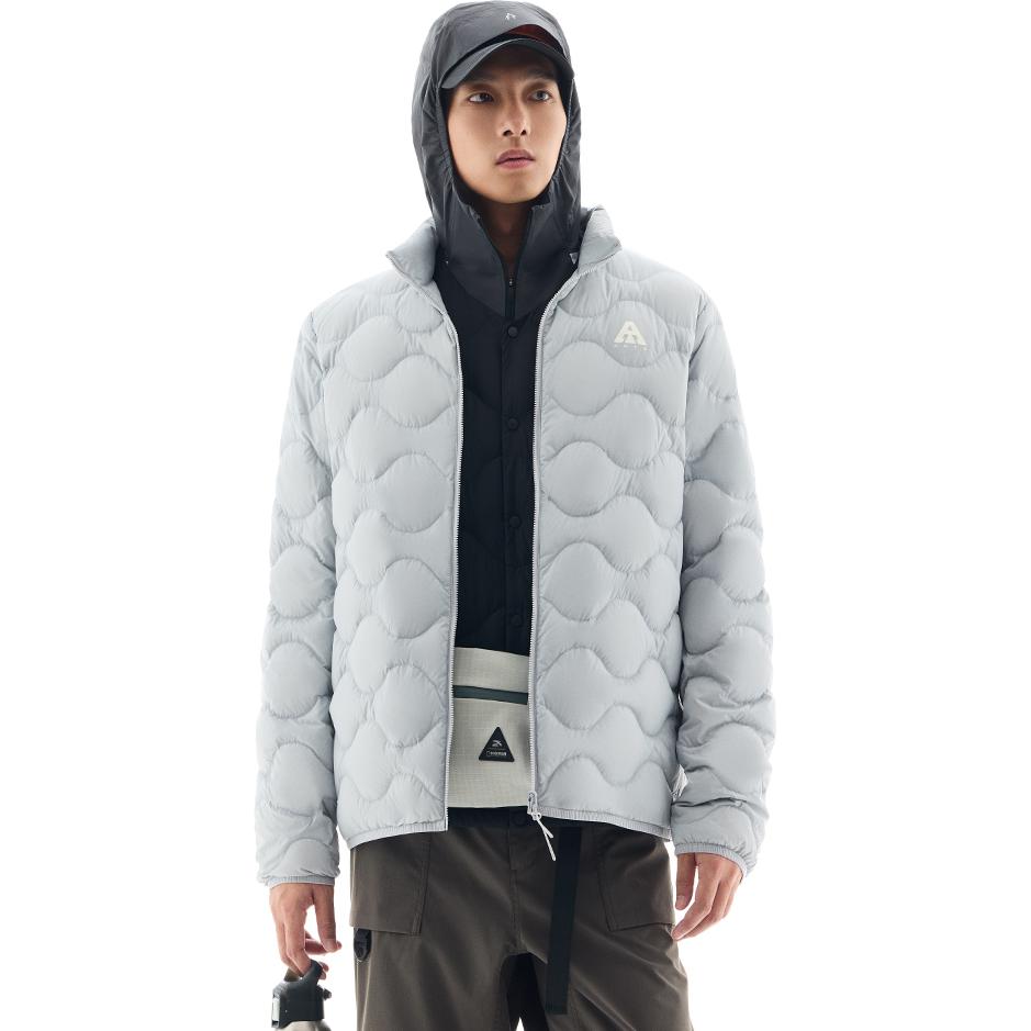 

Пуховая куртка Anta Outdoor Collection мужская грязево-известковая Mud Limestone