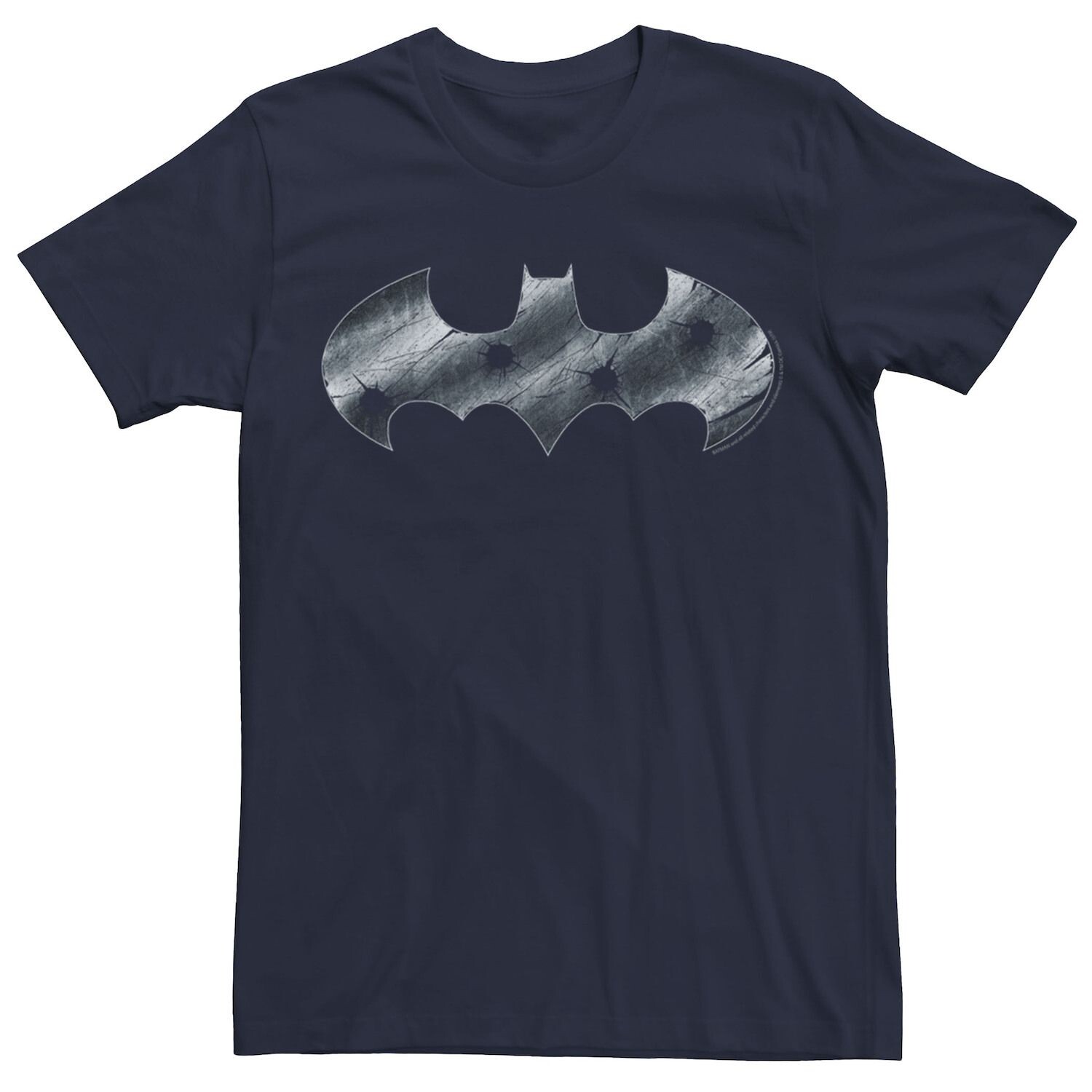 

Мужская футболка с логотипом Batman Steel Steel DC Comics