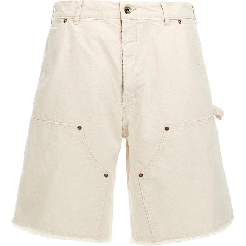 

Джинсовые бермуды Maison Margiela, бежевый
