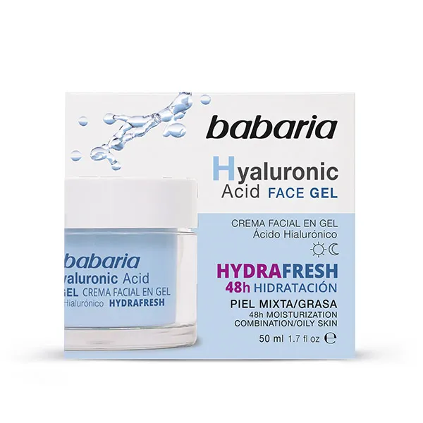 

Гель-крем для лица Hyaluronic Acid Face Gel Babaria, 50 ml