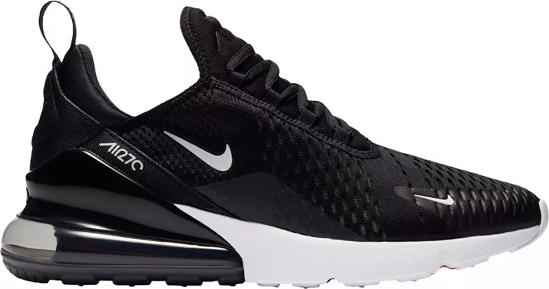 

Мужские кроссовки Nike Air Max 270, цвет Black/White/Solar Red