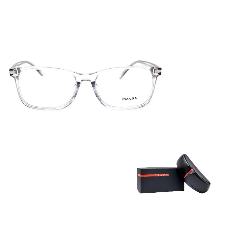 

PRADA Мужские очки для зрения, Transparent Gray