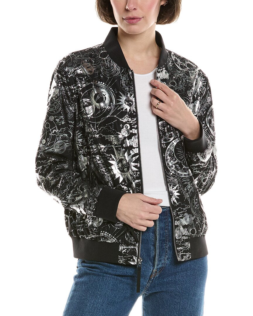 

Джонни Вас Пчела Актив Дроп-Шолдер Бомбер Johnny Was, серебряный