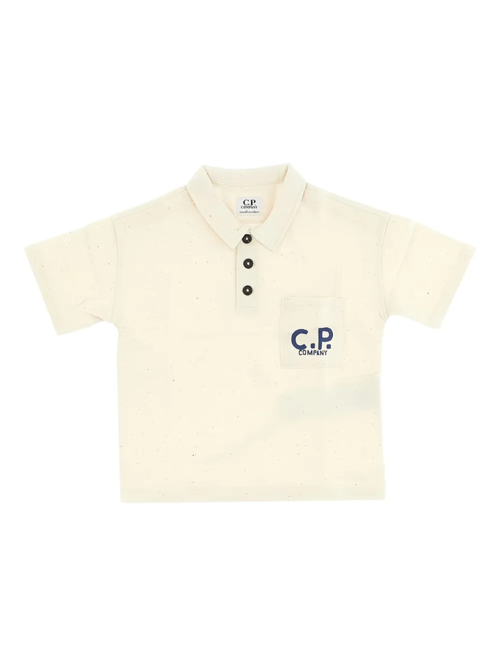 

Рубашка поло с логотипом C.P. Company Kids, нейтральный