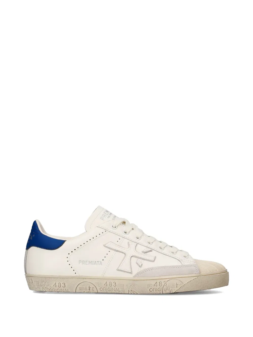 Перфорированные кроссовки Steven 8046 Premiata, белый