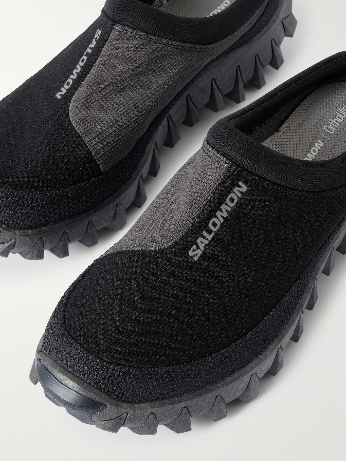 

Сабо из рипстопа Snowclog SALOMON, черный