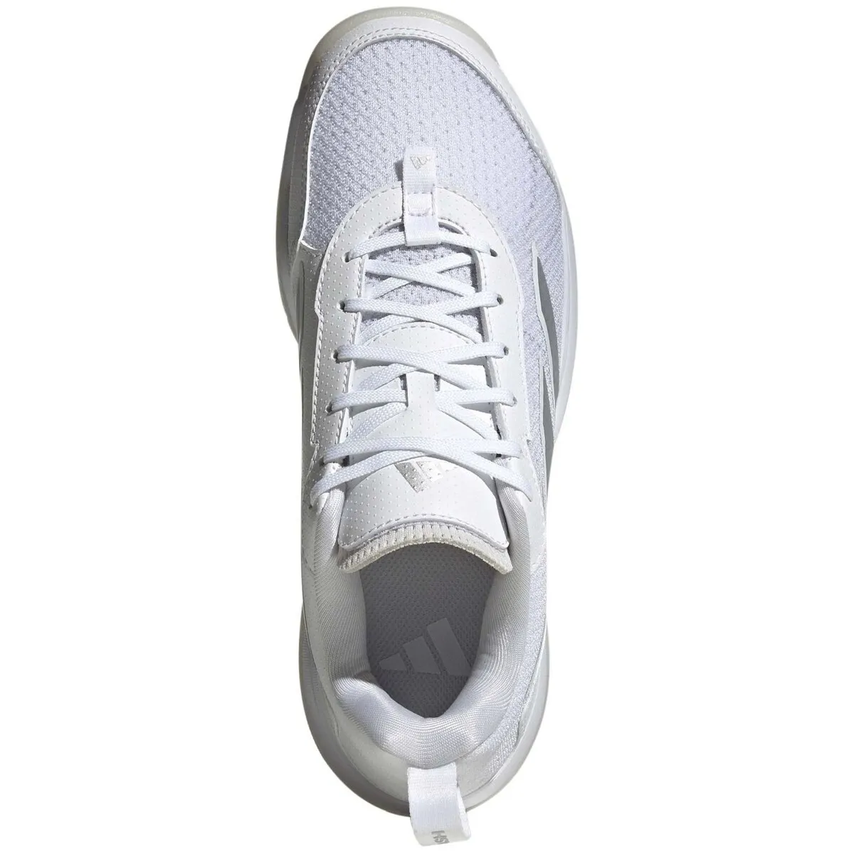 Женские теннисные кроссовки AVAFLASH Adidas, белый/серый — фото 3